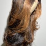 JOSIE UNIT (BROWN HIGHLIGHTS) 2x2 HD CLOSURE WIG